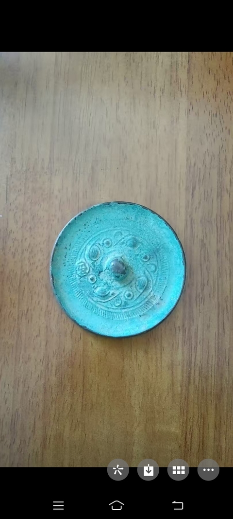 古玩銅器銅鏡真品鑒賞圖