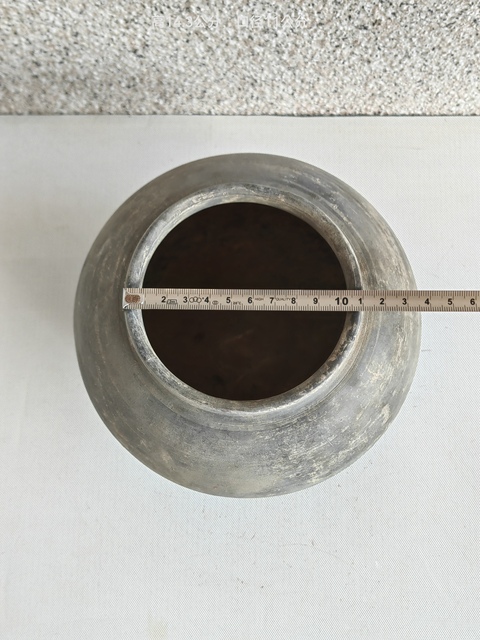 古玩陶瓷灰陶罐拍賣(mài),當(dāng)前價(jià)格450元