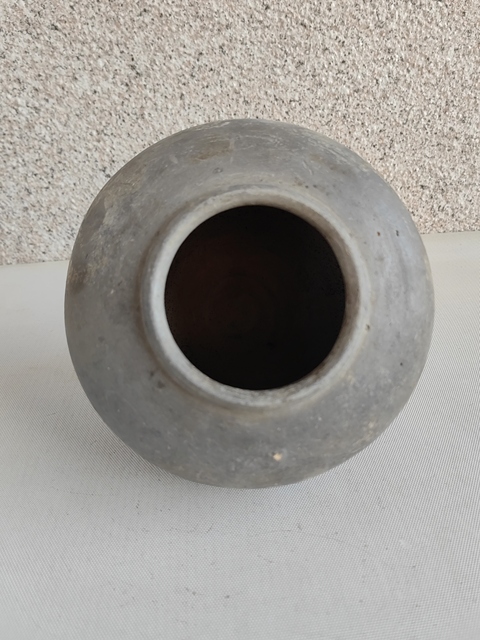 古玩陶瓷灰陶罐拍賣，當前價格450元