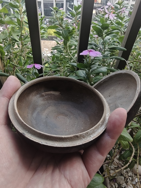 古玩陶瓷粉盒真品鑒賞圖