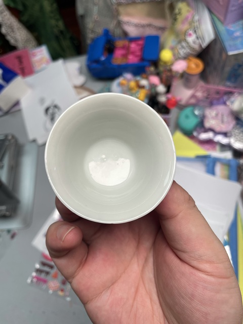 古玩陶瓷晚清·青花壽字紋馬蹄杯拍賣,當前價格2990元