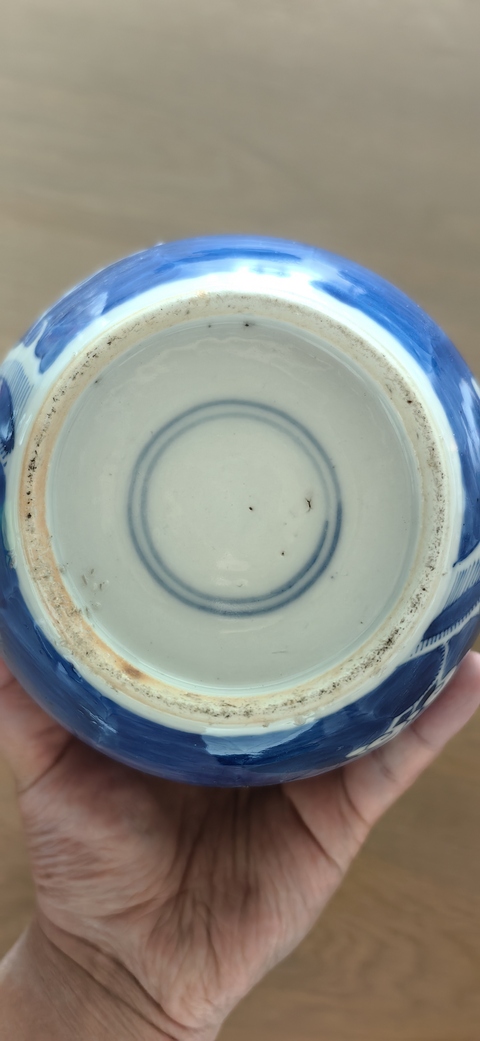 古玩陶瓷冰梅罐真品鑒賞圖