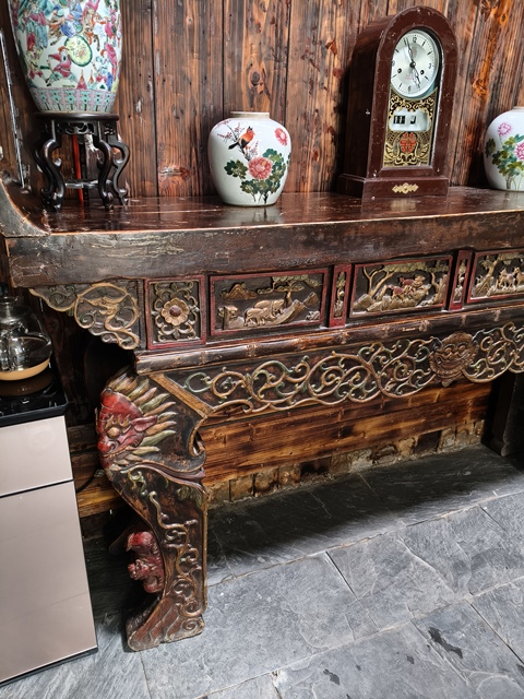 古玩雜項供桌真品鑒賞圖