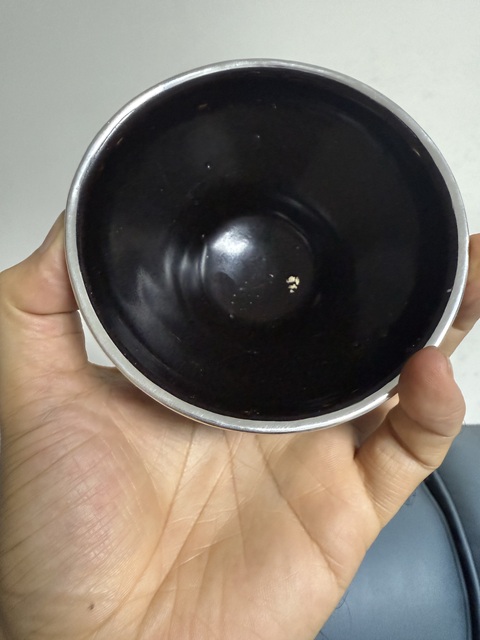 古玩陶瓷宋代建盞福清窯黑釉束口盞拍賣，當(dāng)前價格26666元