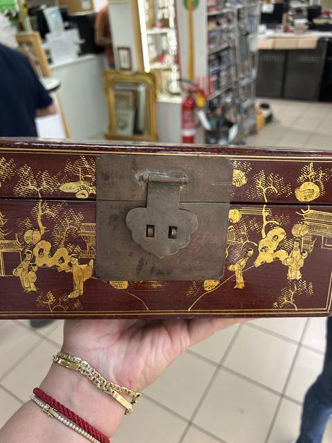 古玩雜項木盒真品鑒賞圖