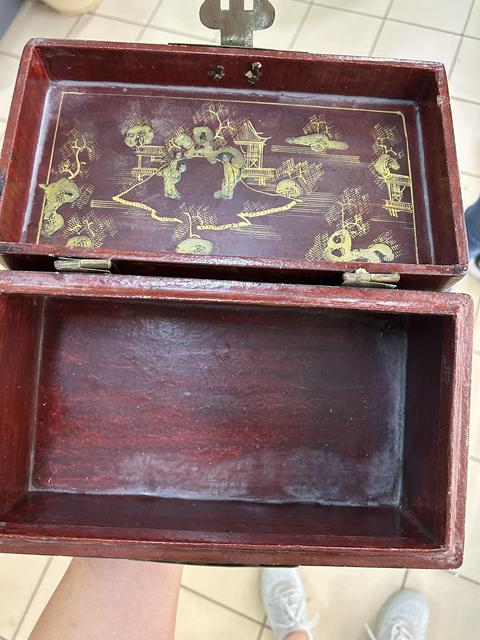 古玩雜項木盒真品鑒賞圖