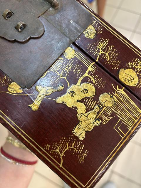 古玩雜項木盒真品鑒賞圖