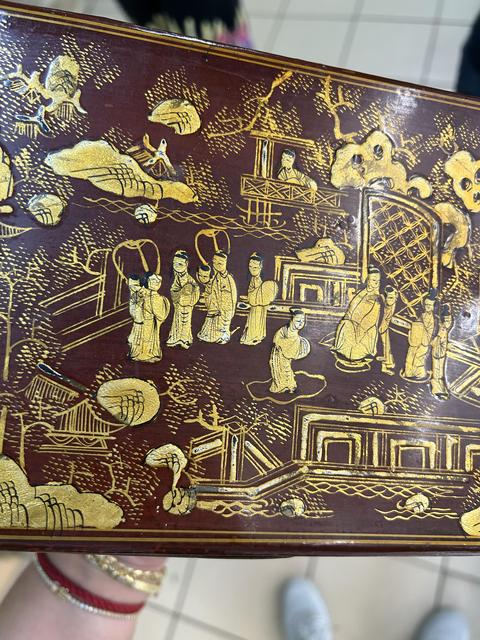 古玩雜項木盒真品鑒賞圖