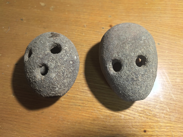 古玩陶瓷陶塤真品鑒賞圖