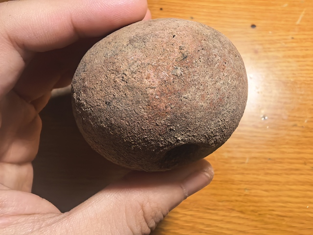 古玩陶瓷陶塤真品鑒賞圖