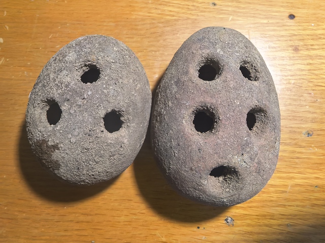 古玩陶瓷陶塤真品鑒賞圖