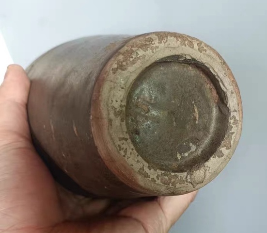 古玩陶瓷磁州窯瓶真品鑒賞圖