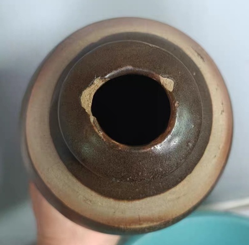 古玩陶瓷磁州窯瓶真品鑒賞圖