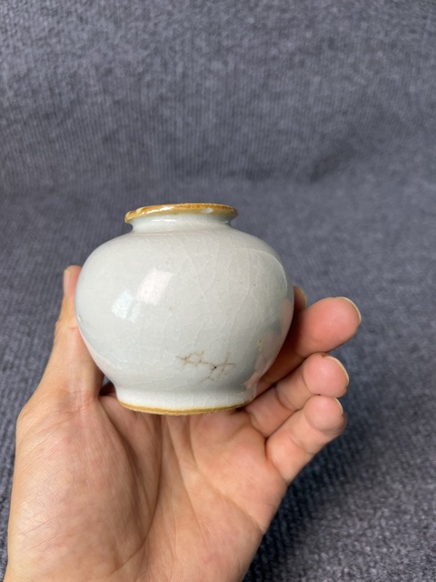 古玩陶瓷哥釉石榴尊拍賣，當前價格699元