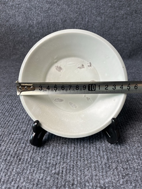 古玩陶瓷五代青白釉盤拍賣，當前價格1388元