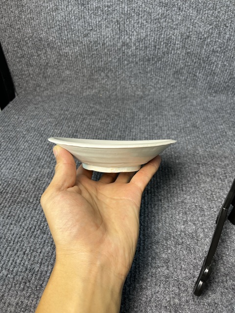 古玩陶瓷五代青白釉盤拍賣，當前價格1388元