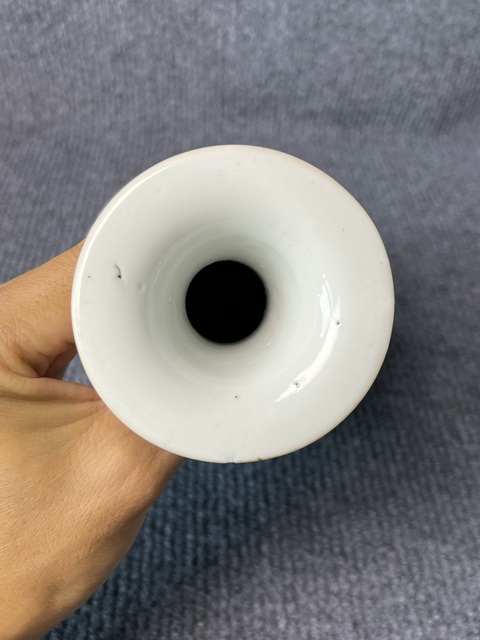 古玩陶瓷粉彩福祿壽三星雙耳賞瓶拍賣，當前價格4888元