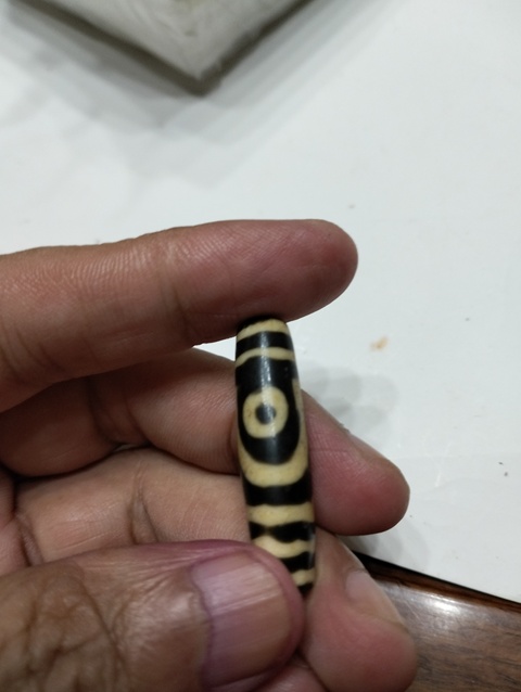 古玩玉器老料器天珠真品鑒賞圖