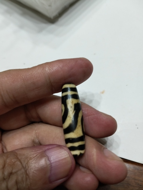 古玩玉器老料器天珠真品鑒賞圖