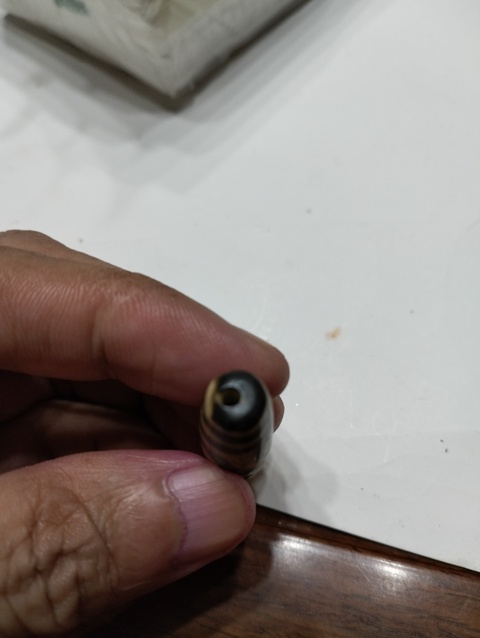 古玩玉器老料器天珠真品鑒賞圖