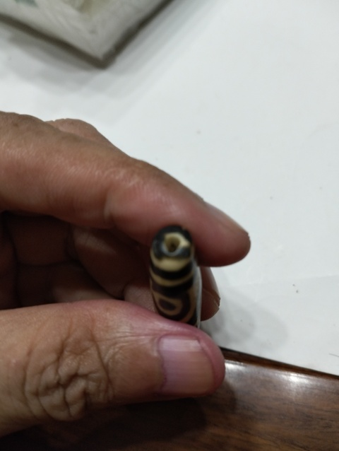 古玩玉器老料器天珠真品鑒賞圖