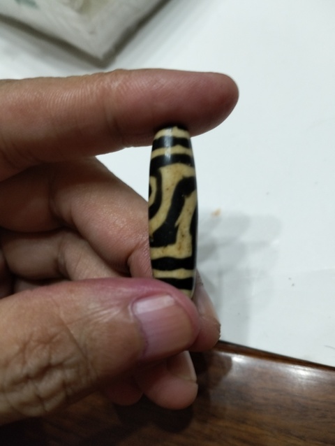 古玩玉器老料器天珠真品鑒賞圖