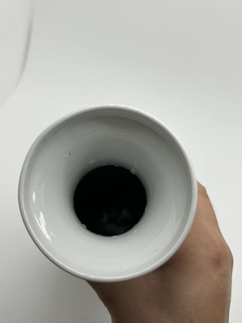 古玩陶瓷創匯.粉彩山水人物盤口瓶拍賣，當前價格350元