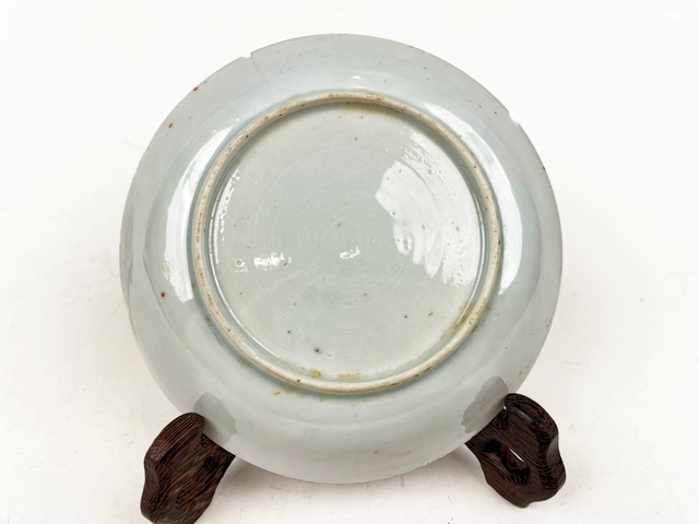 古玩陶瓷清雍正·粉彩開窗如意云頭紋盤拍賣，當前價格0元
