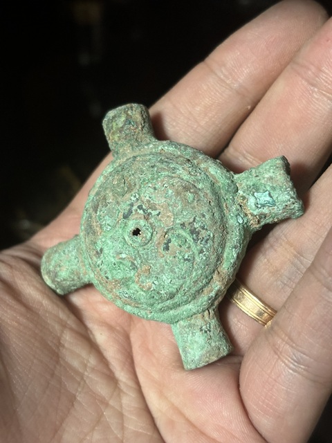 古玩銅器西周·的風火輪節約真品鑒賞圖