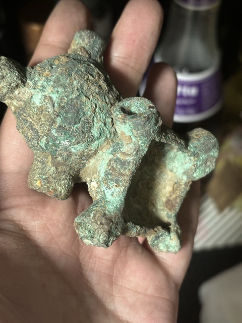 古玩銅器西周·連體節約拍賣，當前價格99元