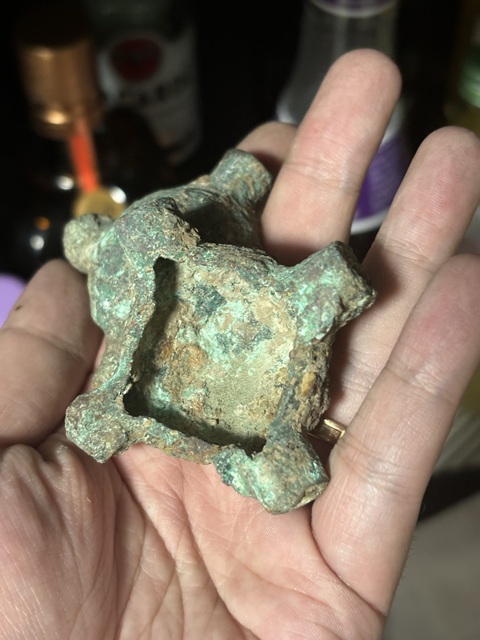 古玩銅器西周·連體節約拍賣，當前價格99元