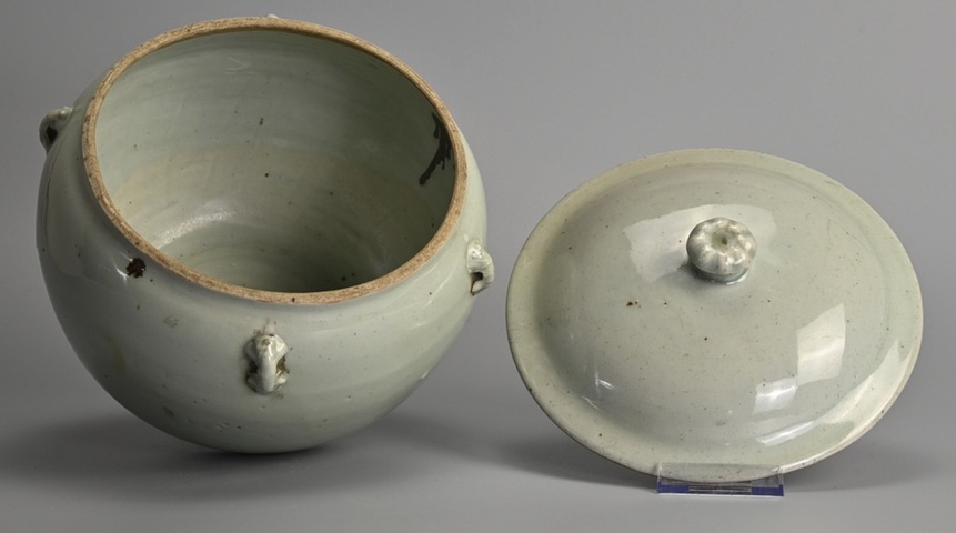 古玩陶瓷四系粥罐真品鑒賞圖
