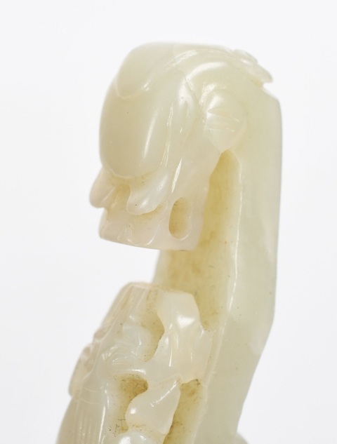 古玩玉器和田玉帶鉤真品鑒賞圖