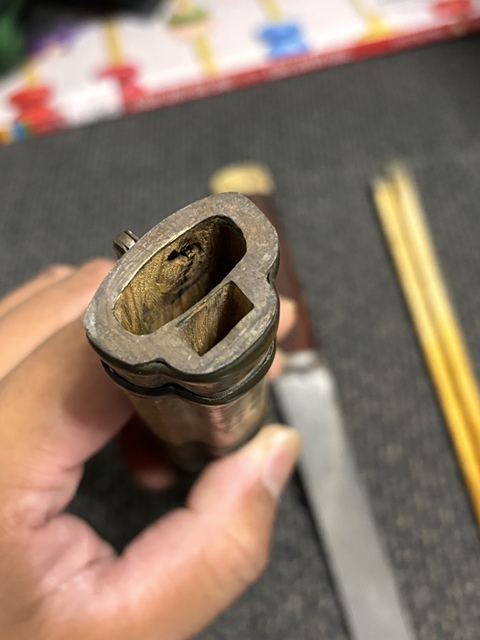 古玩雜項餐刀真品鑒賞圖
