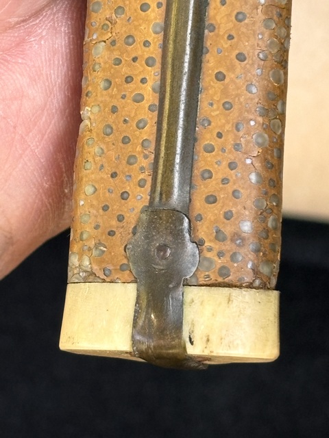 古玩雜項餐刀真品鑒賞圖