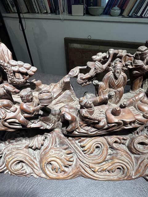 古玩雜項木雕真品鑒賞圖