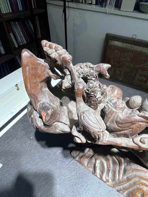 古玩雜項木雕真品鑒賞圖