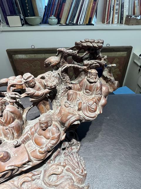 古玩雜項木雕真品鑒賞圖