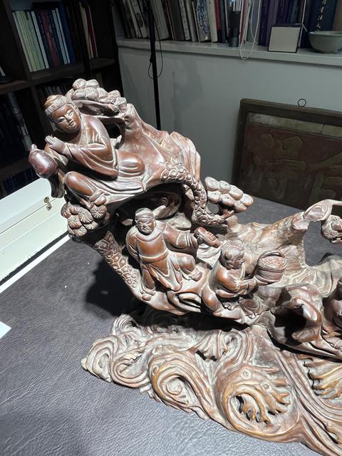 古玩雜項木雕真品鑒賞圖