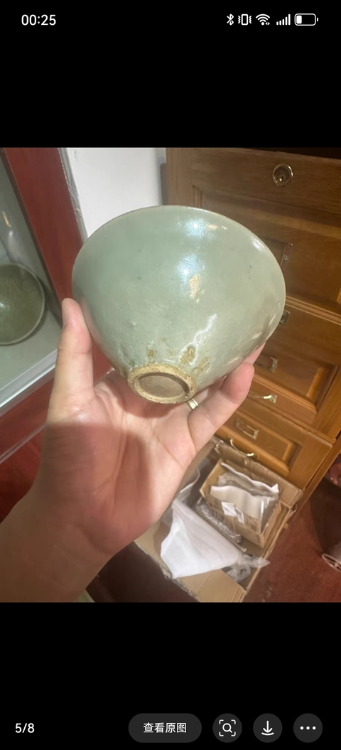 古玩陶瓷青瓷盞真品鑒賞圖