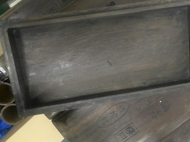 古玩雜項硯臺(帶天地蓋)真品鑒賞圖