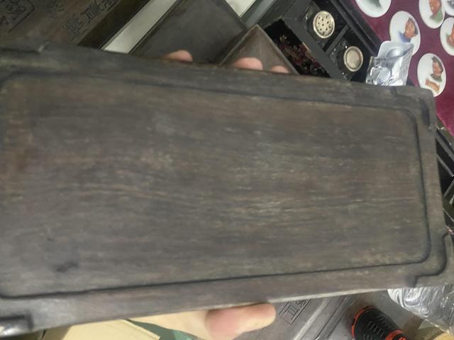 古玩雜項硯臺(帶天地蓋)真品鑒賞圖