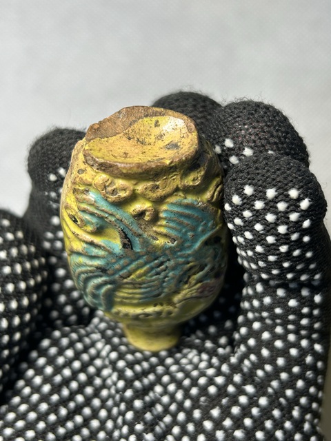 古玩陶瓷鳳紋鼻煙壺真品鑒賞圖