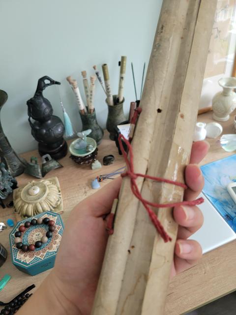 古玩字畫佚名失群上聯真品鑒賞圖