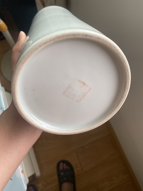 古玩陶瓷民國帽筒真品鑒賞圖