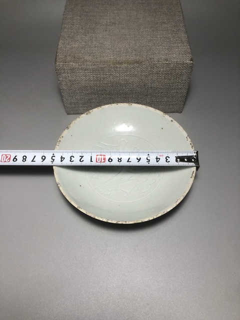 古玩陶瓷宋,青白釉刻花盤拍賣,當前價格2000元