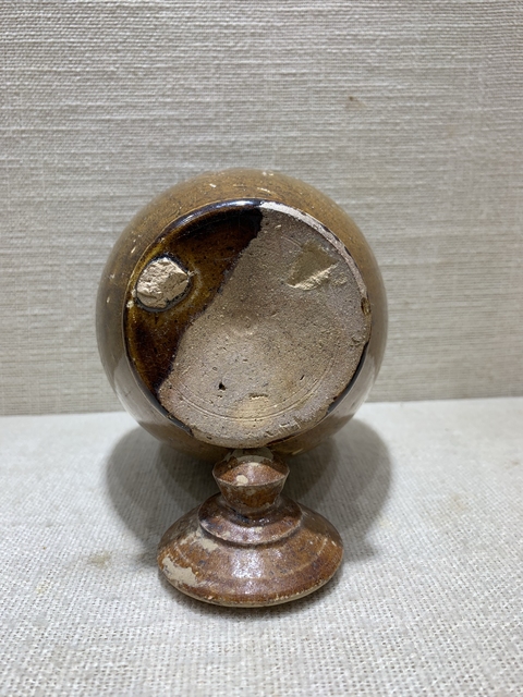 古玩陶瓷鞏縣窯唐黃罐拍賣,當(dāng)前價(jià)格16000元