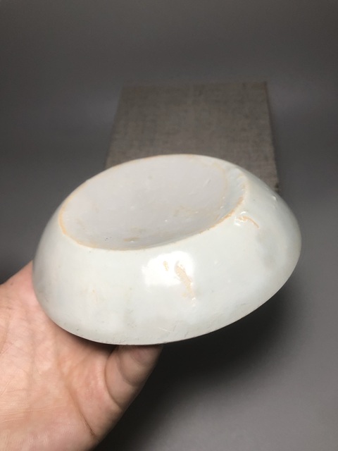 古玩陶瓷湖田窯影青刻花洗真品鑒賞圖