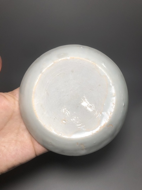 古玩陶瓷湖田窯影青刻花洗真品鑒賞圖