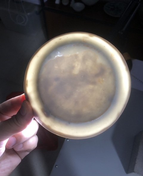 古玩陶瓷湖田窯影青刻花洗真品鑒賞圖